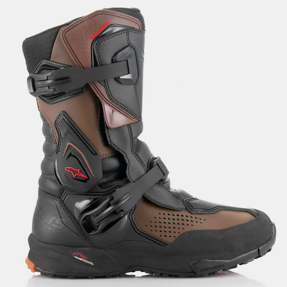 Bota Alpinestars XT-8 Gore-Tex Preto/Marrom - Spinelli Motos Boutique